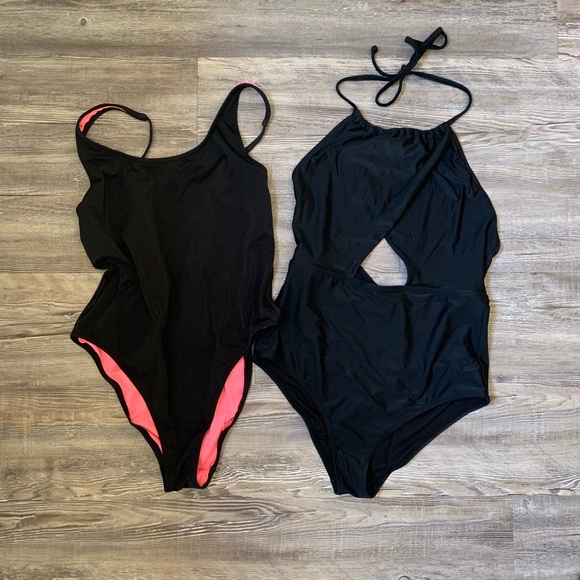 Bundle of Two Black Swimsuits - Picture 1 of 7